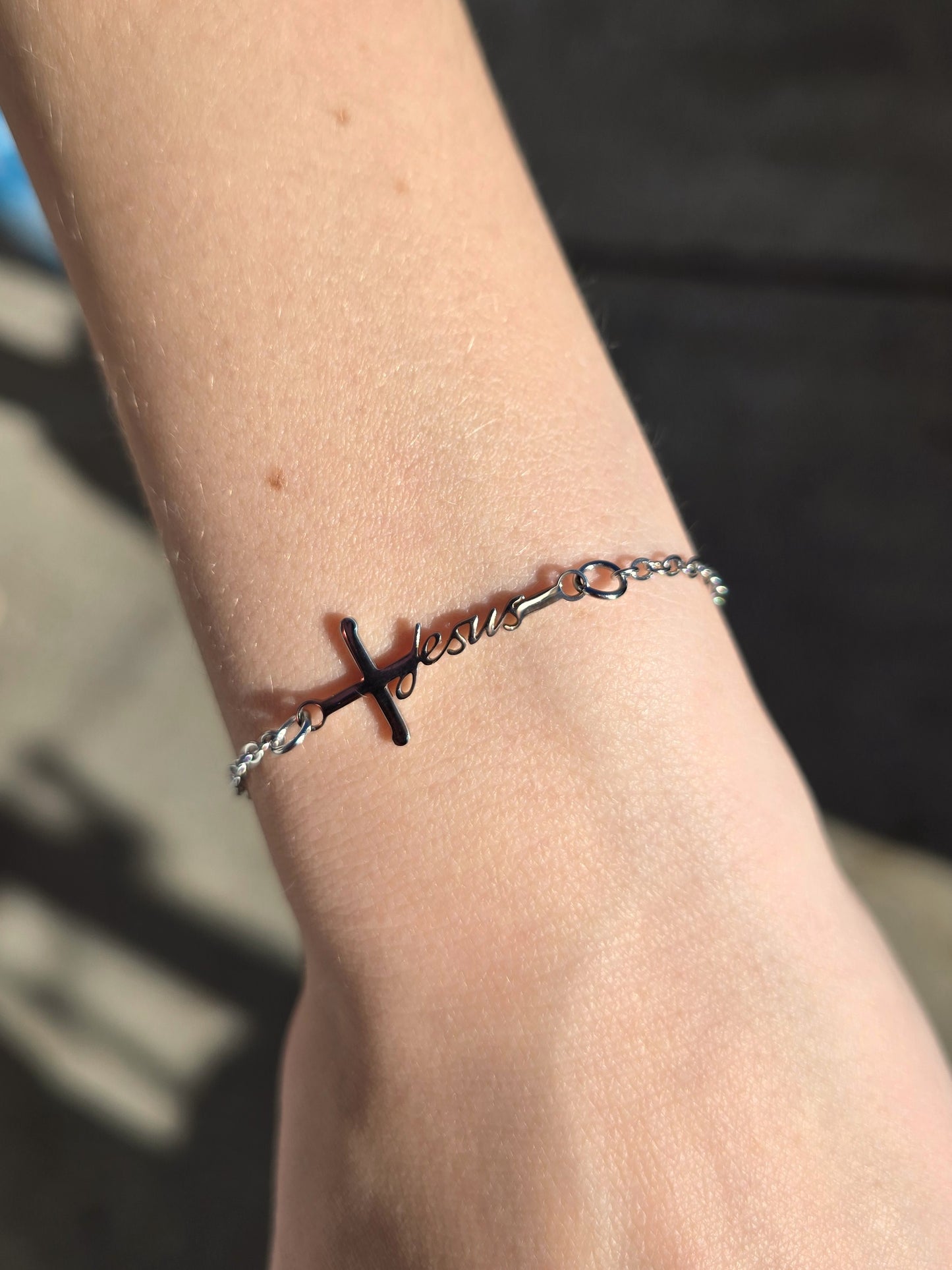 Jesus Cross Bracelet