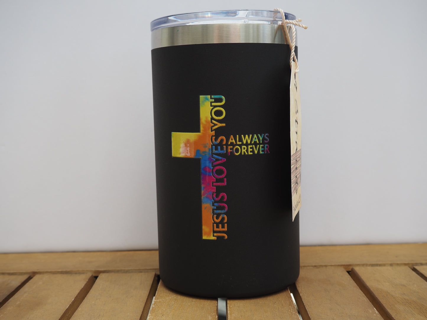 Jesus Loves You Always & Forever Christian Tumbler Mug | Faith Gift