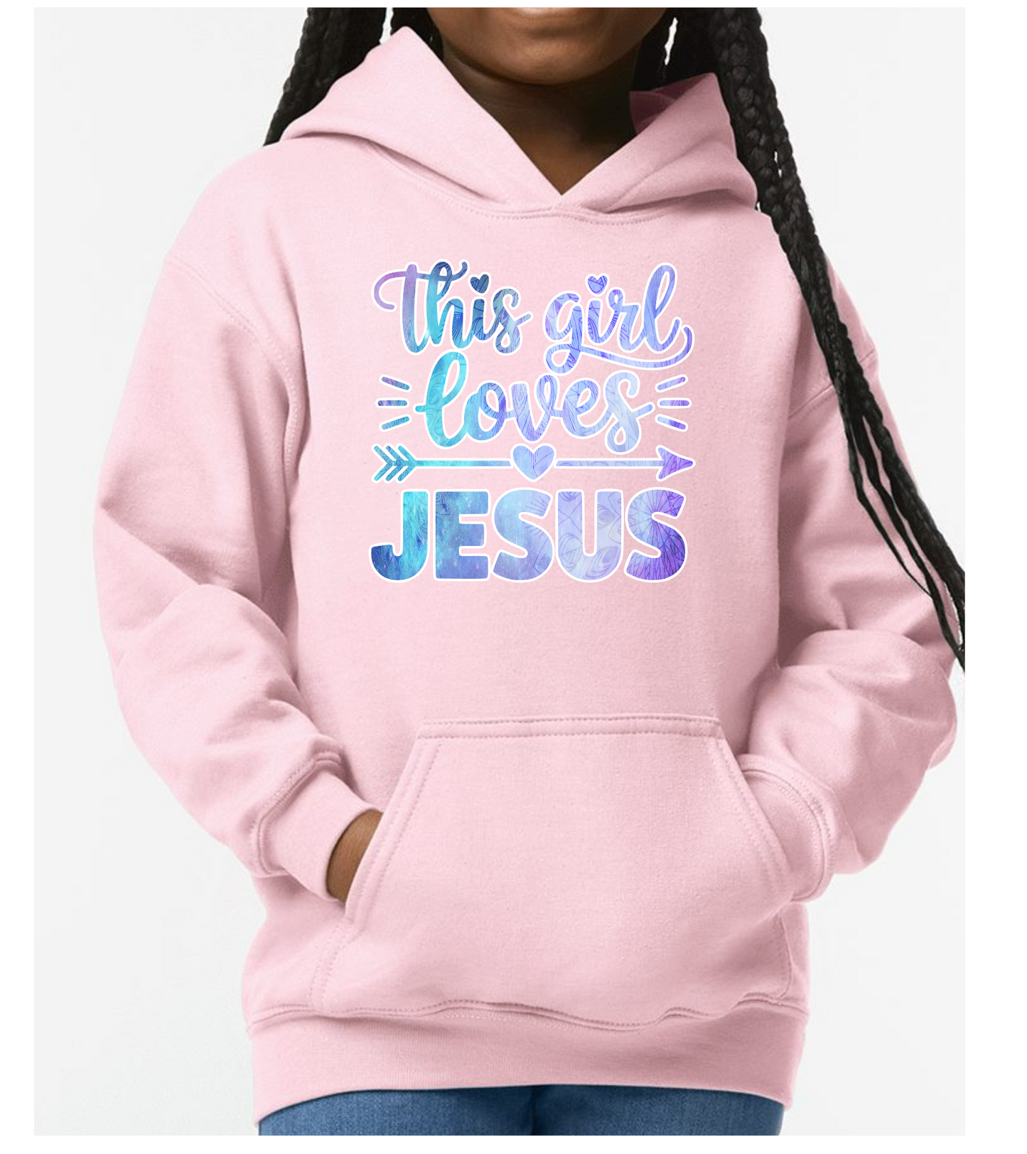 This Girl Loves Jesus Hoodie