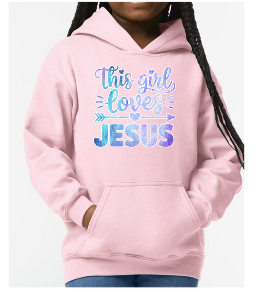 This Girl Loves Jesus Hoodie