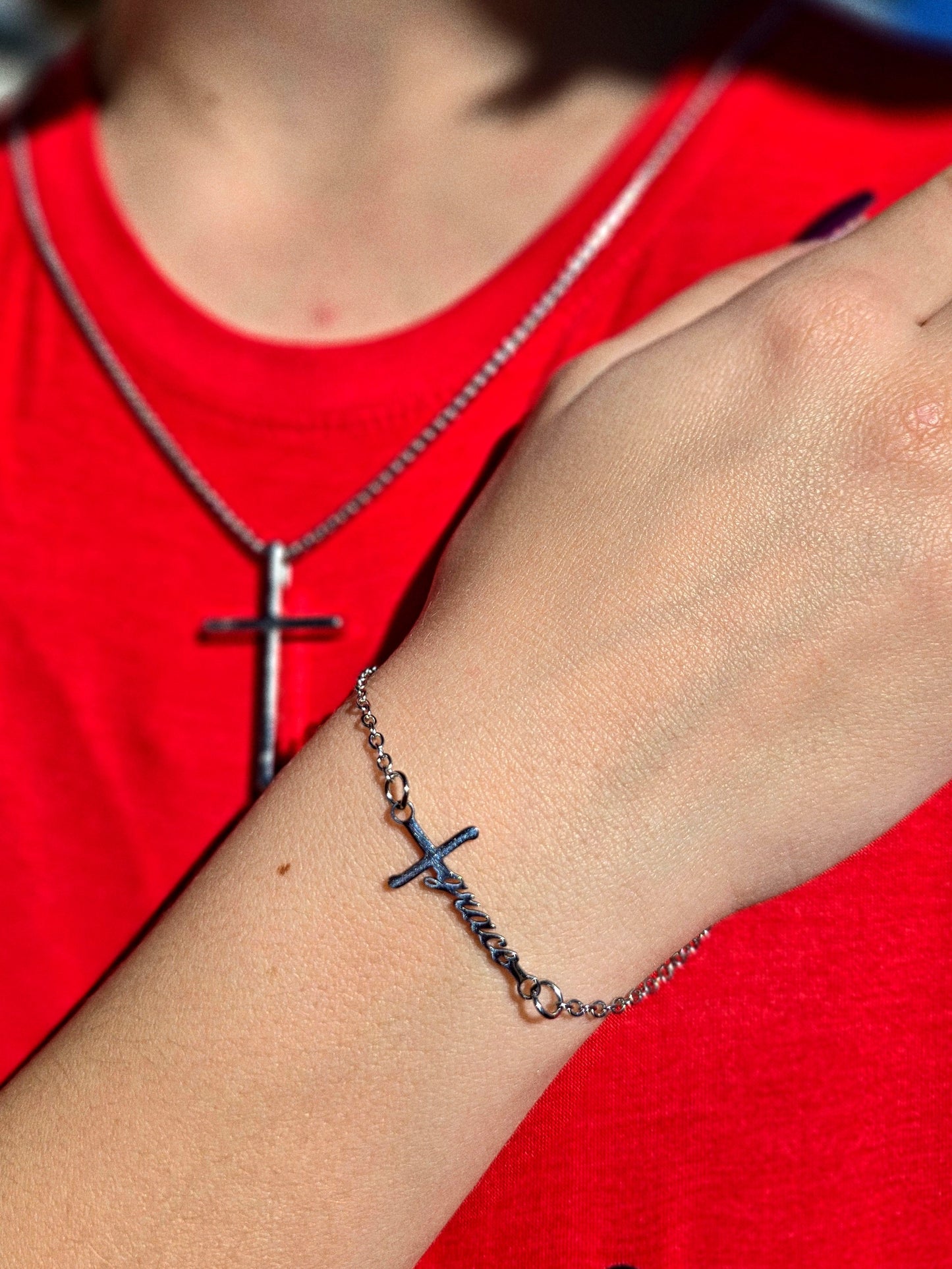 Grace Cross Bracelet