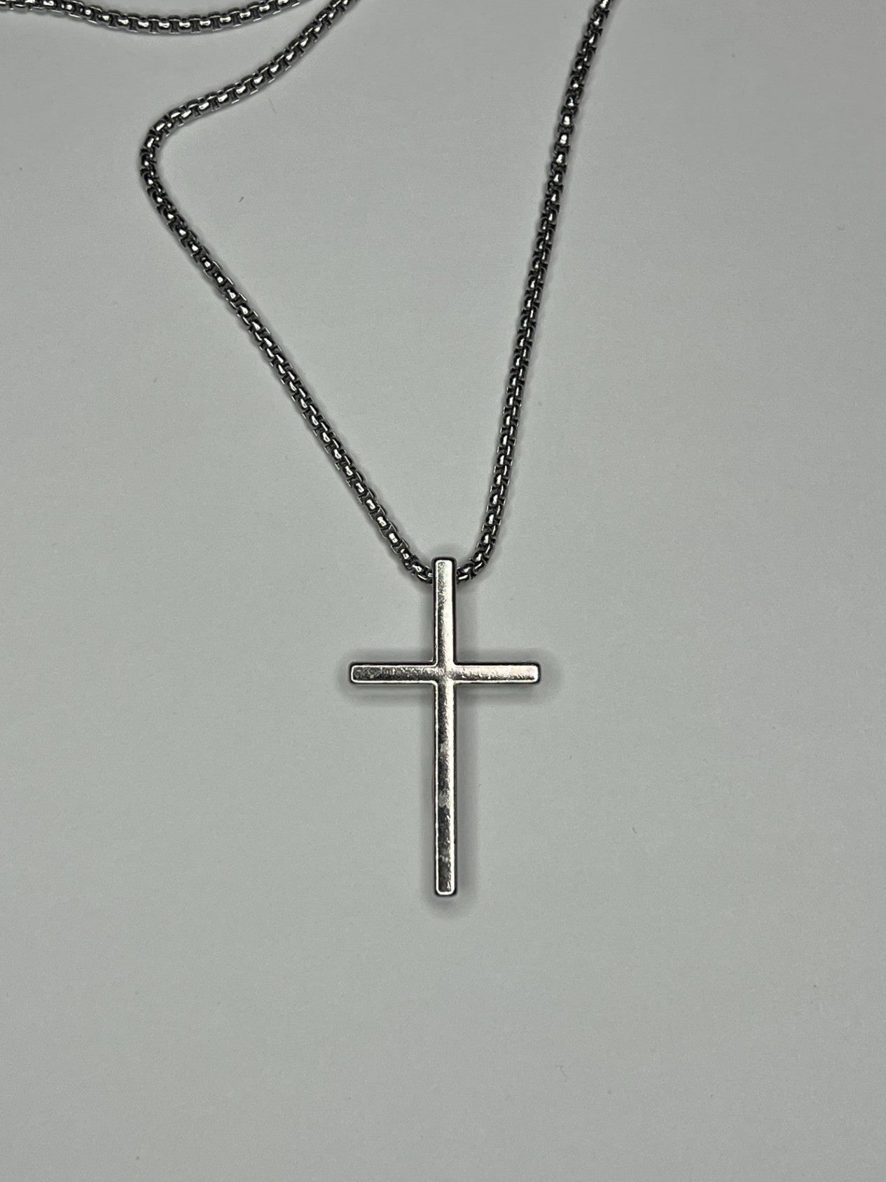 Silver Cross Necklace