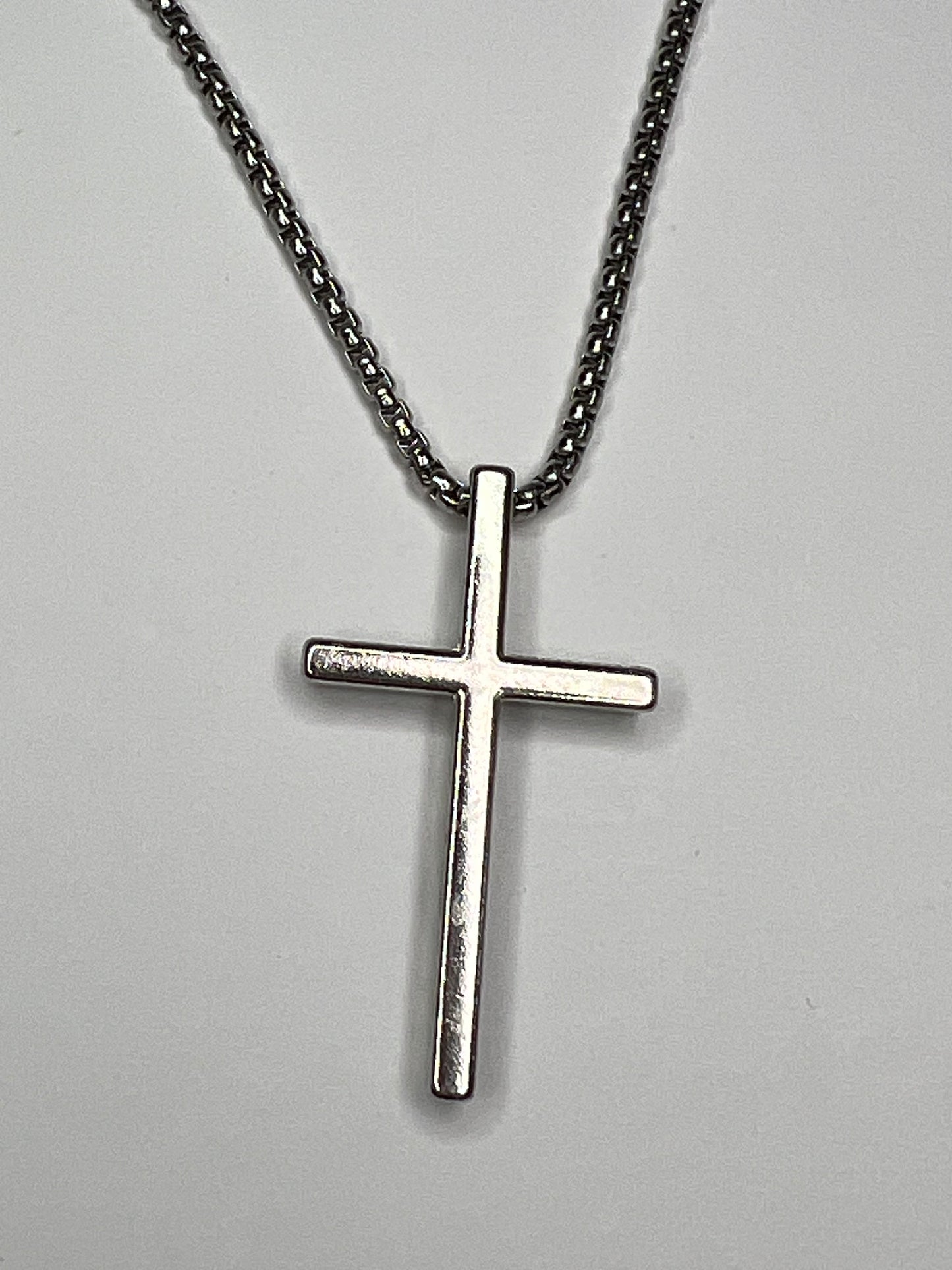 Silver Cross Necklace
