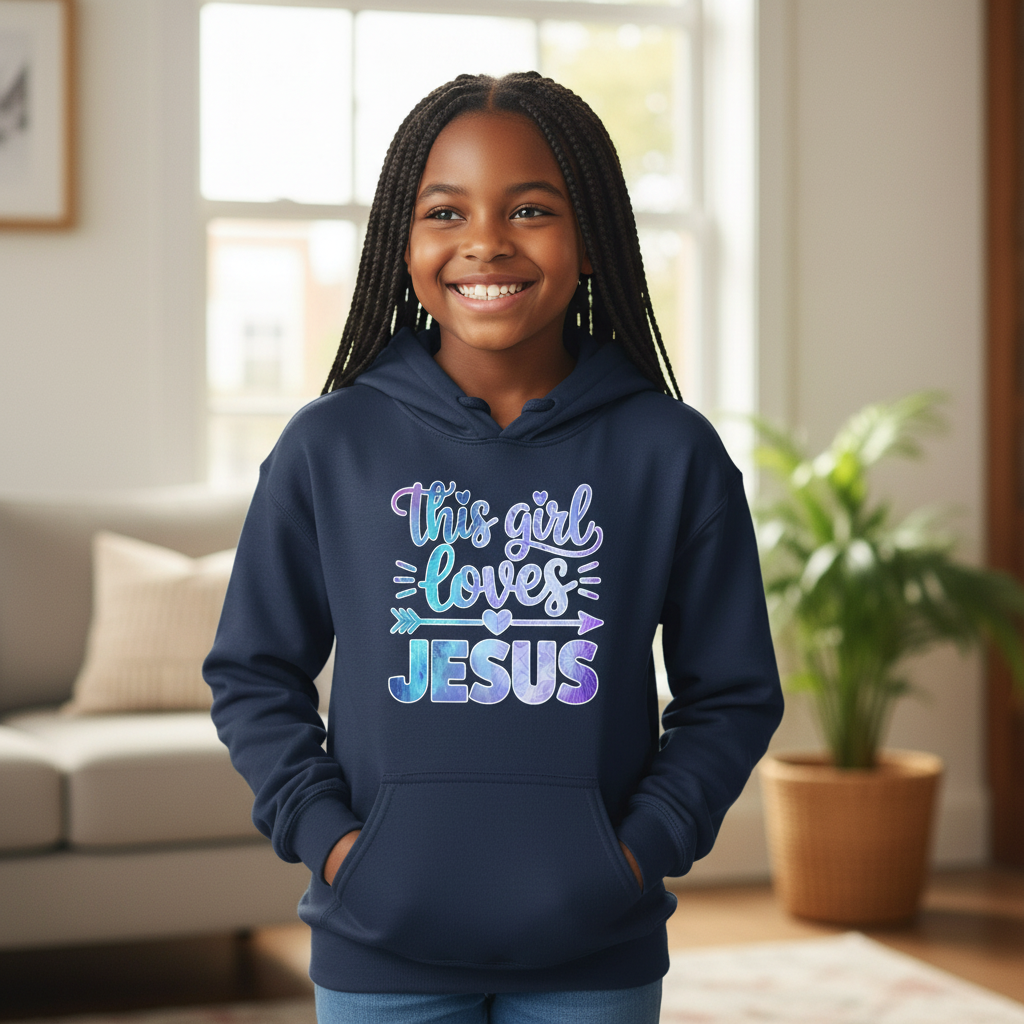 This Girl Loves Jesus Hoodie